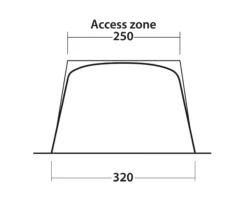 Outwell Touring Canopy Poled -Vango Camping Shop 111252 touring canopy drawing other5