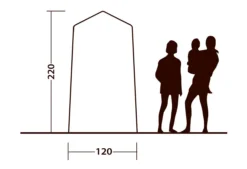Outwell Seahaven Station Single 17 Outwell Seahaven Station Single -Vango Camping Shop 111287 outwell seahaven comfort station single drawing other4