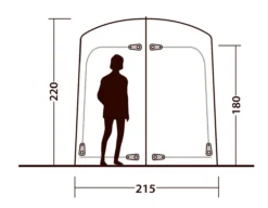 Outwell Seahaven Station Double 15 Outwell Seahaven Station Double -Vango Camping Shop 111288 outwell seahaven comfort station double drawing other4