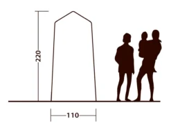 Outwell Seahaven Station Double 16 Outwell Seahaven Station Double -Vango Camping Shop 111288 outwell seahaven comfort station double drawing other5