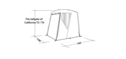 Easy Camp Crowford Awning -Vango Camping Shop 120380 crowford drawing perspective2
