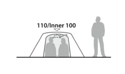 Robens Boulder 2 Tent (2023) -Vango Camping Shop 130273 boulder 2 drawing other4 1