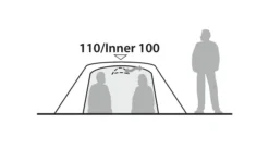Robens Boulder 3 Tent (2023) -Vango Camping Shop 130290 boulder 3 drawing other4