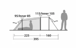 Robens Nordic Lynx 3 Tent (2023) -Vango Camping Shop 130323 nordic lynx 3 drawing other4