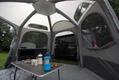 Vango Airbeam Vango Airhub Hexaway II Tall Awning (2022) -Vango Camping Shop 2020 vango lifestyle awning hexaway 08