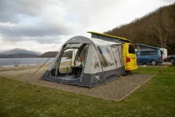 Vango Airbeam Vango Kela V Low AirAway Awning (2022) -Vango Camping Shop 2020 vango lifestyle awning kela 03