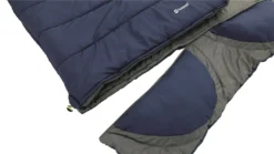 Outwell Contour Lux Double Sleeping Bag -Vango Camping Shop 230297 contour lux double imperial blue feature photo10 1