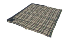 Outwell Camper Lux "R" Sleeping Bag Deep Blue (2023) -Vango Camping Shop 230393 camper lux right side zipper feature photo6