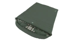 Outwell Camper Lux Double Sleeping Bag - Forest Green (2023)
