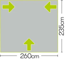 Quest Falcon Air 260 Porch Awning (2022) -Vango Camping Shop a3501a 7 midsize 1