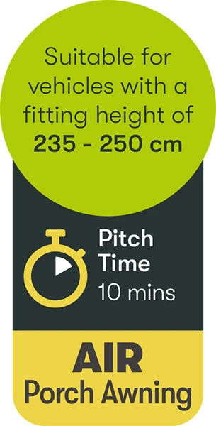 Quest Falcon Air 325 Porch Awning (2022) 8 Quest Falcon Air 325 Porch Awning (2022) - Image 8