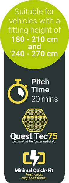 Quest Falcon 300 Poled Drive Away Awning Low (2022) 6 Quest Falcon 300 Poled Drive Away Awning Low (2022) - Image 6