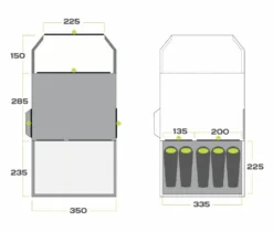 Zempire Aero TL Pro TC Tent (2022) -Vango Camping Shop aero tl polycotton floor plan
