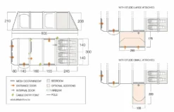 Vango Airbeam Vango Anantara IV 450xl Air Tent (2023) -Vango Camping Shop airbeam si pro floorplan anantara iii air 450xl with pods
