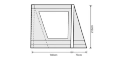 Outdoor Revolution Airedale 6.0s / 6.0se Front Porch Extension -Vango Camping Shop airedale 6s se front porch extension fp 1