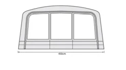 Outdoor Revolution Airedale 7.0se / 9.0se Front Porch Extension 12 Outdoor Revolution Airedale 7.0se / 9.0se Front Porch Extension -Vango Camping Shop airedale 7se 9se front porch extension floorplan 2