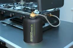 Outdoor Revolution Twin Burner Gas Stove & Grill -Vango Camping Shop cook2105 twinburnergasstovegrill l3