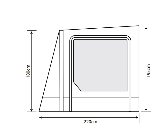 Outdoor Revolution Eclipse Pro Annex 2 Outdoor Revolution Eclipse Pro Annex - Image 2