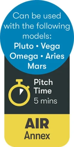 Westfield Eris Annex (2021) -Vango Camping Shop eris 9 midsize