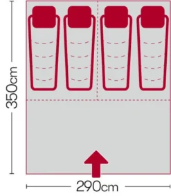 Quest Signature Gobi Poled Bell Tent (2022) -Vango Camping Shop gobi 7 midsize