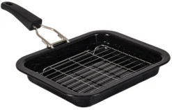 Quest 28cm BBQ/Oven Grill Pan With Removable Handle