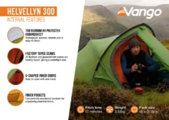 Vango Helvellyn 300 Tent (2022) -Vango Camping Shop helvellyn 3002