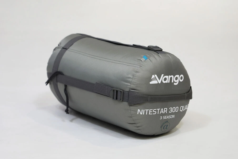 Vango Nitestar Alpha 300 Quad Sleeping Bag (FOG) 2 Vango Nitestar Alpha 300 Quad Sleeping Bag (FOG) - Image 2