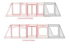 Outdoor Revolution O-Zone XTR Safari Front Porch Extension 11 Outdoor Revolution O-Zone XTR Safari Front Porch Extension -Vango Camping Shop safari extension floorplans 2