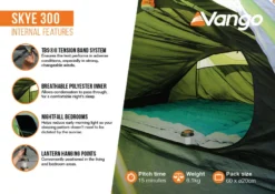 Vango Skye 300 Tent (2022) -Vango Camping Shop skye 300 infographic2 lr