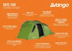 Vango Skye 300 Tent (2022) -Vango Camping Shop skye 300 infographic lr