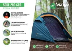 Vango Soul 200 CLR Tent 14 Vango Soul 200 CLR Tent -Vango Camping Shop soul 200 clr infographic lr2