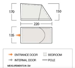 Vango Airbeam Vango Studio Small (TA009) (for Anantara IV) 6 Vango Airbeam Vango Studio Small (TA009) (for Anantara IV) -Vango Camping Shop studio s floor