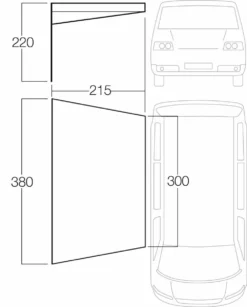 Featured Products -Vango Camping Shop vango 2019 awnings floorplan sun canopy poled 3m van