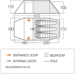 Vango Camping Shop 33 Vango Camping Shop -Vango Camping Shop vango 2020 tents floorplan scafell 300 3