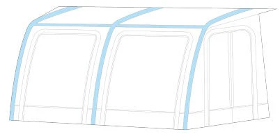 Westfield Mars 330 Motorhome Fixed Air Awning (245 - 260cm) 8 Westfield Mars 330 Motorhome Fixed Air Awning (245 - 260cm) - Image 8